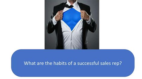 habits of successful pharmaceutical sales reps